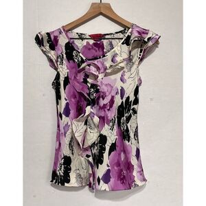 Sunny Leigh Petite Sleeveless Blouse   Size PP